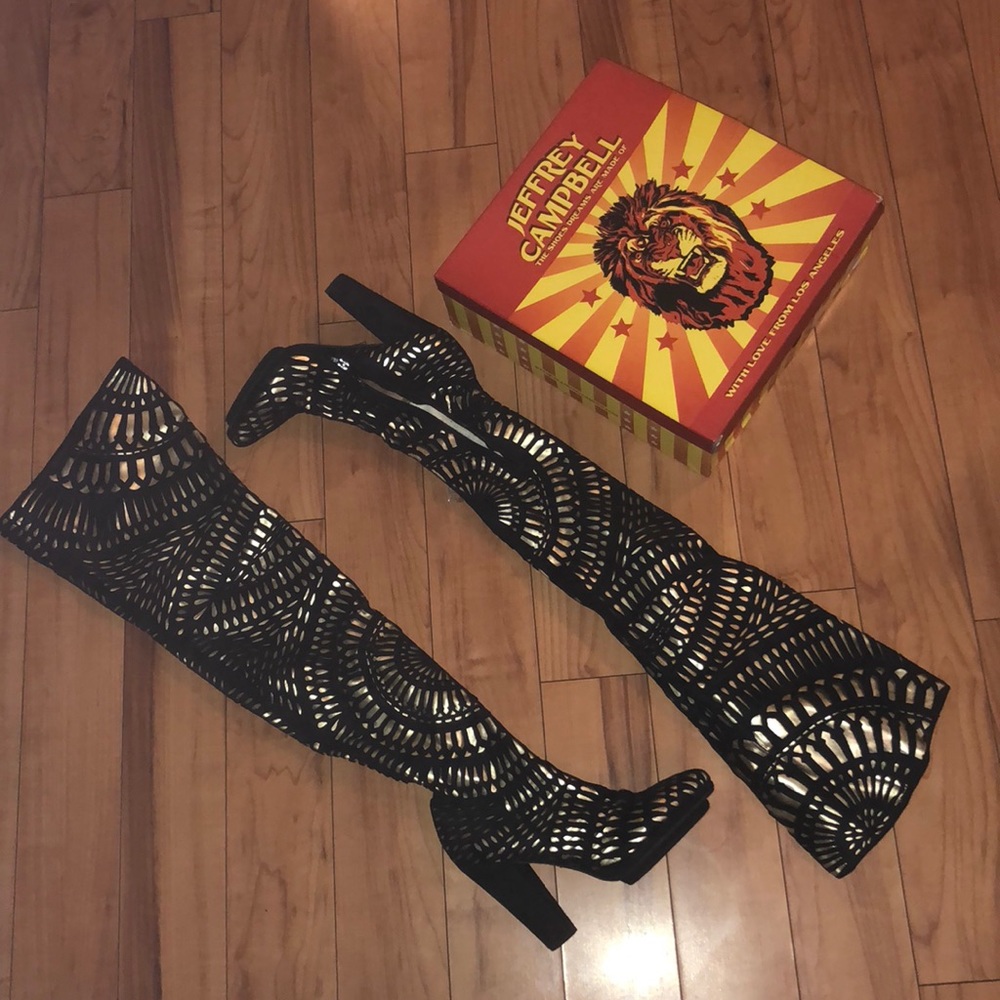 Jeffrey Campbell Over the knee Senora boot